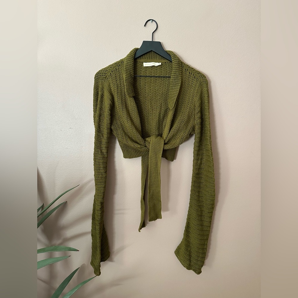 Savannah Morrow Tie Cardigan